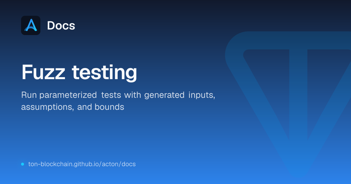 Fuzz testing